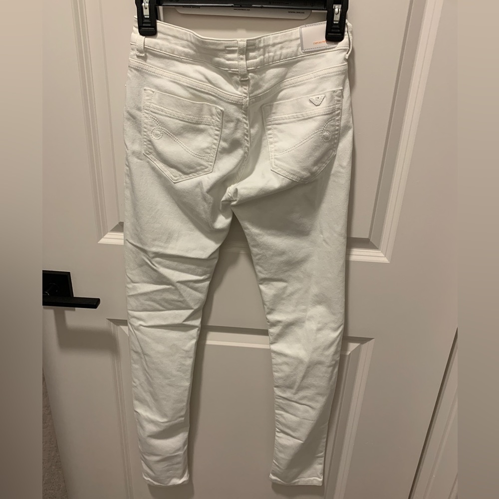 Emporio Armani White Jeans
